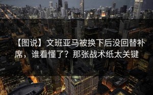 【图说】文班亚马被换下后没回替补席，谁看懂了？那张战术纸太关键